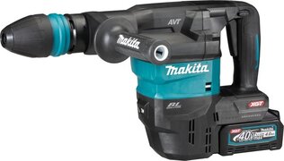 Makita HM001GM205 XGT 40V Max Li-Ion accu SDS-Max breekhamer set (2x 4,0Ah) in koffer - 9,4J - koolborstelloos