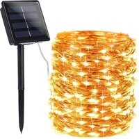 Xd Xtreme Solar LED Verlichting - 20 Meter - Warm Wit - Tuinverlichting