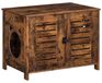 Merkloos Kattentoilet Kattentoilet met deuren Meubel 60 x 45 x 50 cm