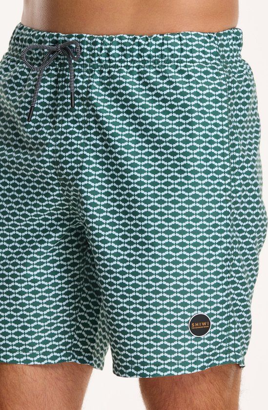 SHIWI Regular Fit Zwemshort Heren - Groen - Maat M