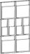 Helit Wandpresentatiesysteem 'the placativ', 4x A4 + 4x 1/3 A4