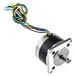 RS PRO Hybride 1,8° stappenmotor 12 V / 400 mA 6-aderig, 56,4 x 56,4 mm as Ø 6,35 mm