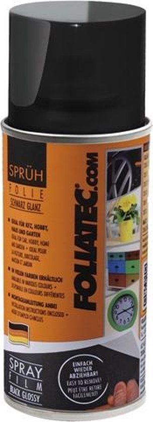 Foliatec Spray Film - zwart glanzend 1x150ml