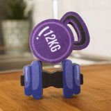 Thumbs Up Wash 'n' Workout spons set van kettle bell en dumbell