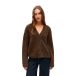 OBJECT Gilet tricoté 'OBJHARRY' marron
