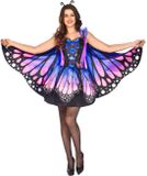 Amscan Mystical Vlinder Dames Met Vleugels - Maat L