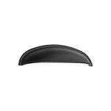 SOTECH 125352 knop & greep voor kasten - Zwart, Zink, 25 mm breed, 35 mm hoog