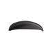 SOTECH 125352 knop & greep voor kasten - Zwart, Zink, 25 mm breed, 35 mm hoog