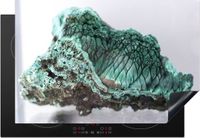 Merkloos KitchenYeah® Inductie beschermer 77x51 cm - Turquoise edelsteen - Inductie kookplaat accessoire