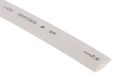 RS PRO Warmtekrimpkous, polyolefine, wit, Ø 9,5 mm, krimpverhouding 2:1, lengte 6 m, rol van 6 meter