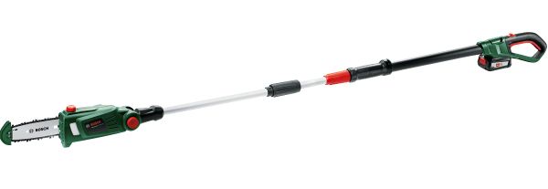 Bosch UniversalChainPole 18V Cordless Pole Saw - 20cm Bar - Includes Battery & Charger