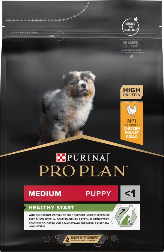 PRO PLAN Medium Puppy - Kip Met Optistart - 3 kg
