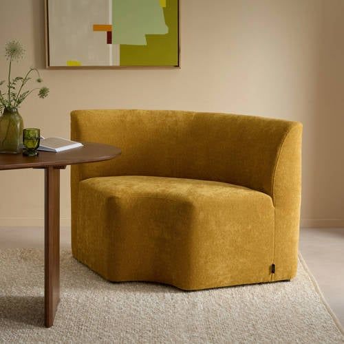NOUS Living Rhea 96 cm hoek element eetkamerbank