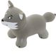 Gerardo's Toys Jumpy Wolf Grijs Skippybal