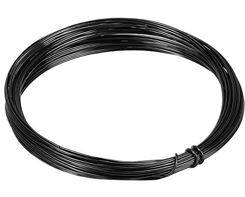 mumbi 30761 knutseldraad 10 m zwart 1 mm
