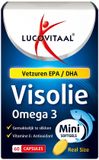 Lucovitaal 1+1 Gratis: Lucovitaal Visolie Omega-3 Capsules