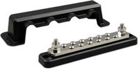 Victron Energy Victron DC Verdeelrail 250A 2P met 6 schroeven + ABS kap