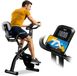 Trex Sport TX-360XB Pyro – Hometrainer Fiets – Fitness Fiets – Opvouwbare – Met Bluetooth – LCD-Display – 10 Weerstandsniveaus – Max. 120 kg