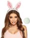 Boland Sexy bunny verkleed set - wit - dames - 3-delig - konijn - haas