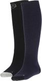 morethansocks Apollo - Skisokken Unisex - Blauw - Maat 39/42 - 2-Pack
