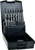 Exact 74961 TiAIN-punt Spiraalboorset 1 mm, 1.5 mm, 2 mm, 2.5 mm, 3 mm, 3.5 mm, 4 mm, 4.5 mm, 5 mm, 5.5 mm, 6 mm, 6.5 mm