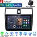 SUZUKI autoradio 10 pouces avec Carplay, Android 15, convient pour SUZUKI SWIFT III (année de construction 2003-2010), incluant navigation GPS, Wi-Fi, Bluetooth, DAB+, commande au volant, connexion USB, DSP et RDS, avec 2 Go de RAM et 64 Go de stockage