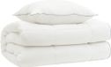 vidaXL Dekbed en kussen set 2 st 140x200 cm 4 seizoenen Wol Wit