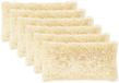 vidaXL Kussensloop 6 stuks Crèmekleurig Katoensatijn 40 x 80 cm
