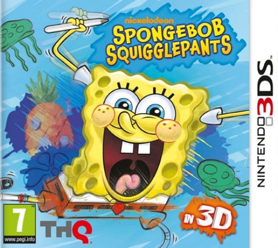 THQ SpongeBob De Onnozele Krabbelaar Nintendo 3DS