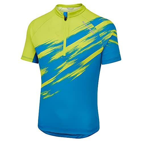 Altura Kids Airstream Short Sleeve Jersey - Blue/Lime - 7-8 Years