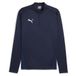 PUMA Maillot d'Entraînement teamGOAL Fermeture Éclair 1/4 - Bleu Marine/Blanc/Persian Blue, pointure X-Small