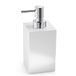 Gedy G-Bangkok wit, zeepdispenser van hars en zand, 250 ml