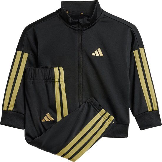 adidas Sportswear Essentials CLIMACOOL Trainingspak Kids - Kinderen - Zwart - Maat 86