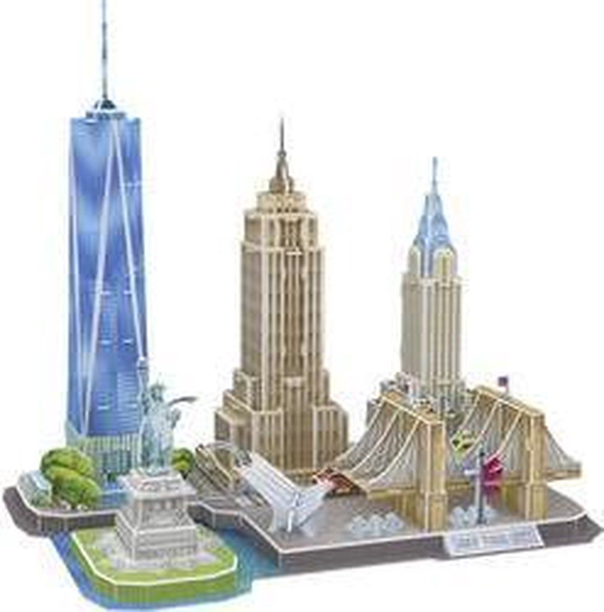 Revell New York Skyline 3D Puzzle - Kunststof - 4009803001425