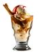 Topkapi 200.156 Lady Glamour IJsbekers, ijskoffie, dessert, 6 stuks, 190 ml, glazen beker met standaard