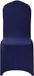 VEVOR Stoelhoezen, 50 Stuks, Wasbare en Afneembare Stoelhoezen van Polyester-Spandex voor Bruiloften, Diners, Banketten en Restaurants, Geschikt voor Stoelen, 51 X 45 X 95 cm, Marineblauw