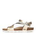 Bayton Sandalen met riem 'Jaeva' goud