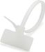 Merkloos / Sans marque Dulimex B.V. Kabelbinders - 100 stuks - Wit - 10 cm