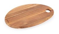 Tescoma FEELWOOD snijplank ovaal van acaciahout 32 x 21 cm