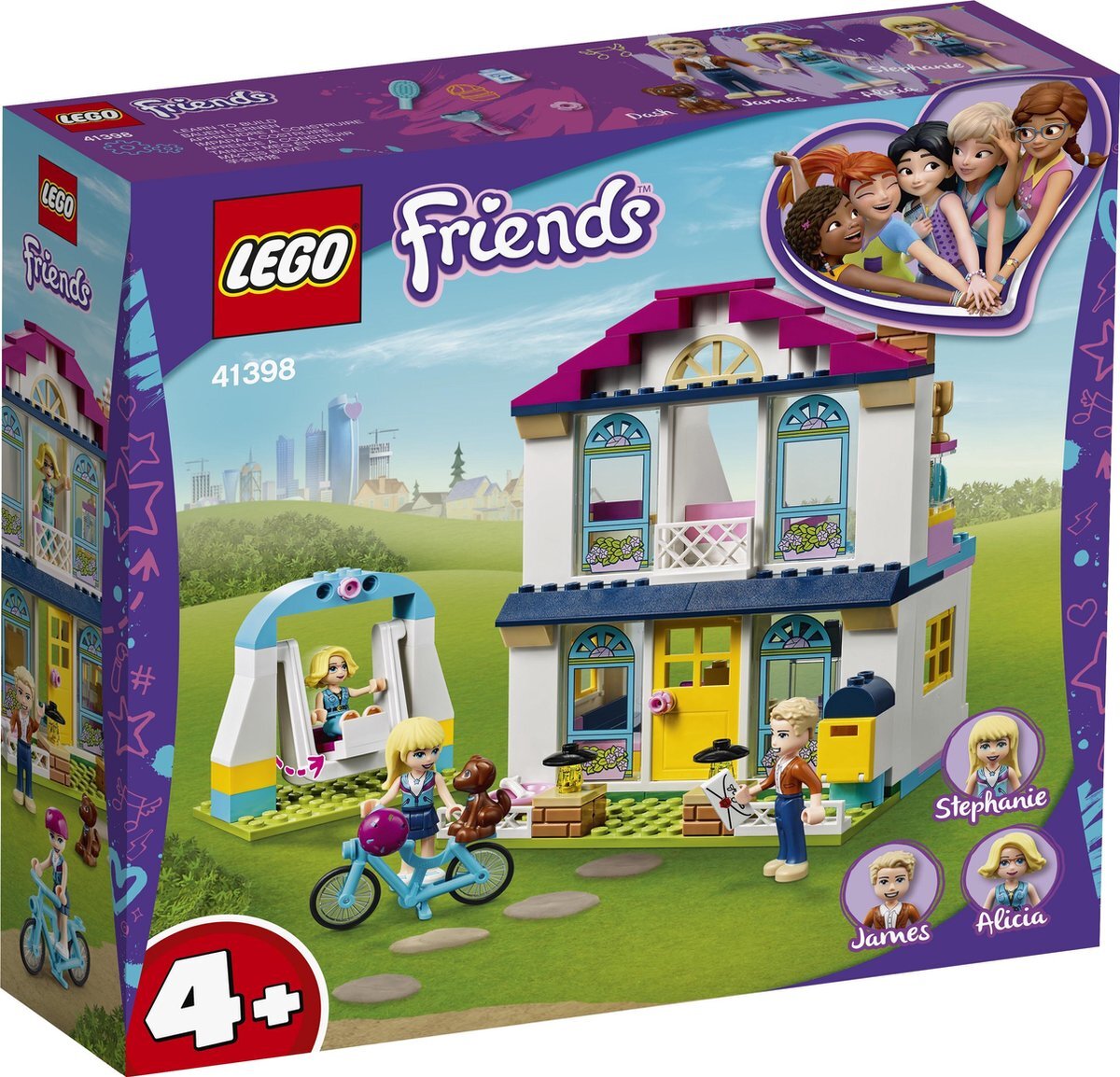 lego Friends 4+ Stephanie's House 41398