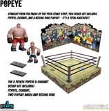 Mezco Toys Popeye 5 Points Deluxe Figure Set Popeye & Oxheart 9 cm Action Figuur