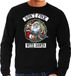 Bellatio Decorations Shoppartners Bv Foute Kerst sweater / Kerst trui Dont fuck with Santa zwart voor heren - Kerstkleding / Christmas outfit L