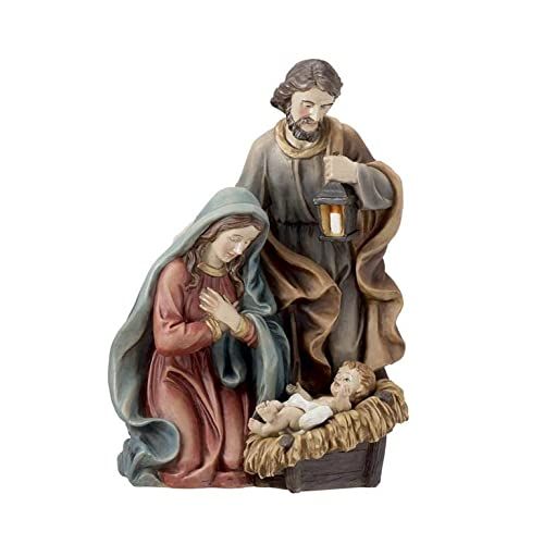 DRW Geheimnis 1 stuk maagd, St. Joseph en kind 16 x 25 cm