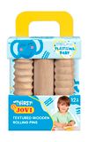 Jovi 3 rollen van hout, verschillende designs, modelleergereedschap voor kinderen vanaf 12 maanden (379/3RP)