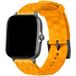 Strap-it Amazfit Bracelet silicone 'hexa' Amazfit GTS 2 (orange)