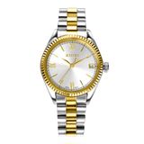 ZINZI ZIW2233 Iconic horloge 30mm dames zilverkleurig/goudkleurig staal