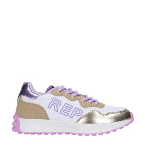 REPLAY Skype sneakers goud/roze