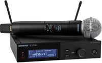 Shure SLXD24+/58-K55 draadloos handheld systeem met SM58 (606-694 MHz)