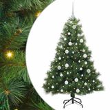 vidaXL Kunstkerstboom met 150 LED, Groen, 150 cm