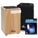 XDrum Cajon Primero Natur incl. Cajonschool en Tas, Body: linde, Gewicht: 3